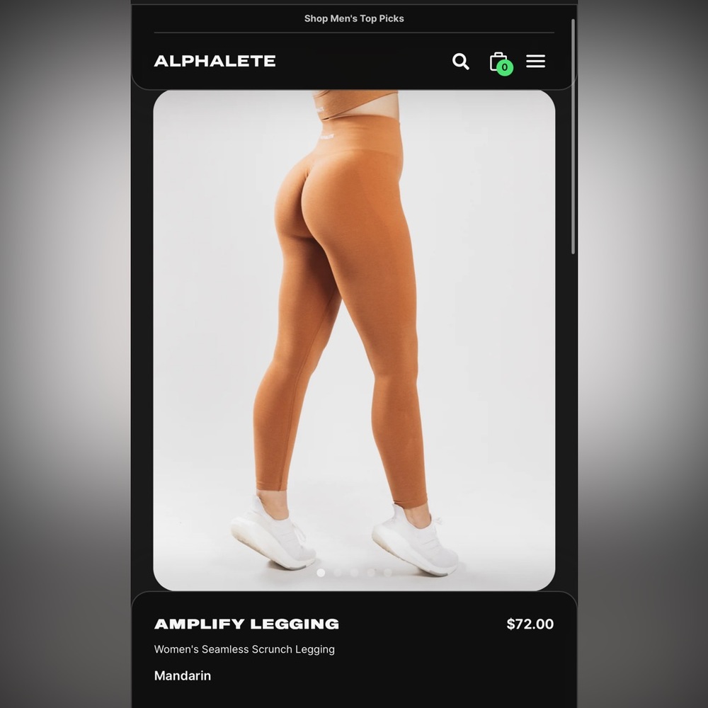 Alphalete Amplify Mondrian seamless leggings